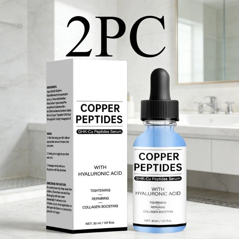 Copper Peptides GHK-Cu Beef Tallow for Skin, Blue Balm with Copper Peptides, Manuka Honey & Vitamin E, Natural Face Moisturizer